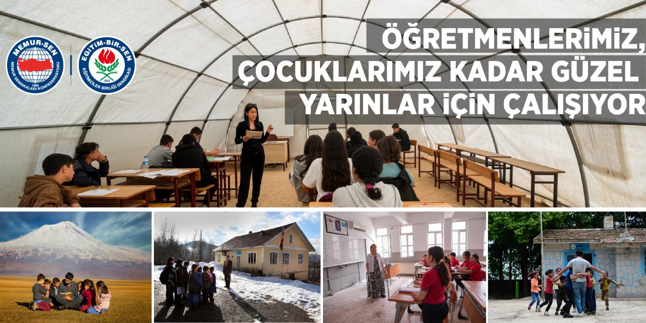 Eğitim-Bir-Sen: Öğretmenlerimiz Milletimizin Geleceğini İnşa Ediyor