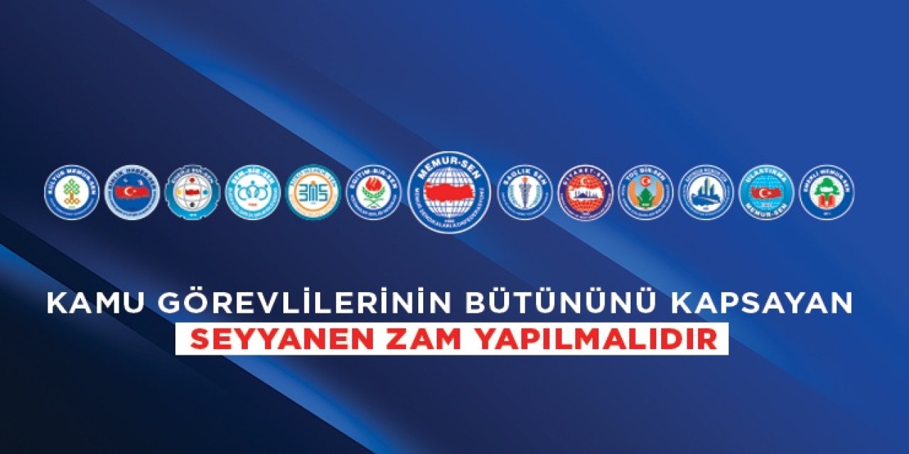 Memur-Sen: Alt–üst ayrımı kabul edilemez; ücret adaleti sağlanmalıdır!