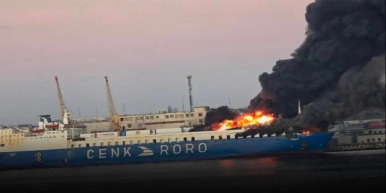 Ukrayna Seferindeki Türk Gemisi Füze Saldırısına Uğradı