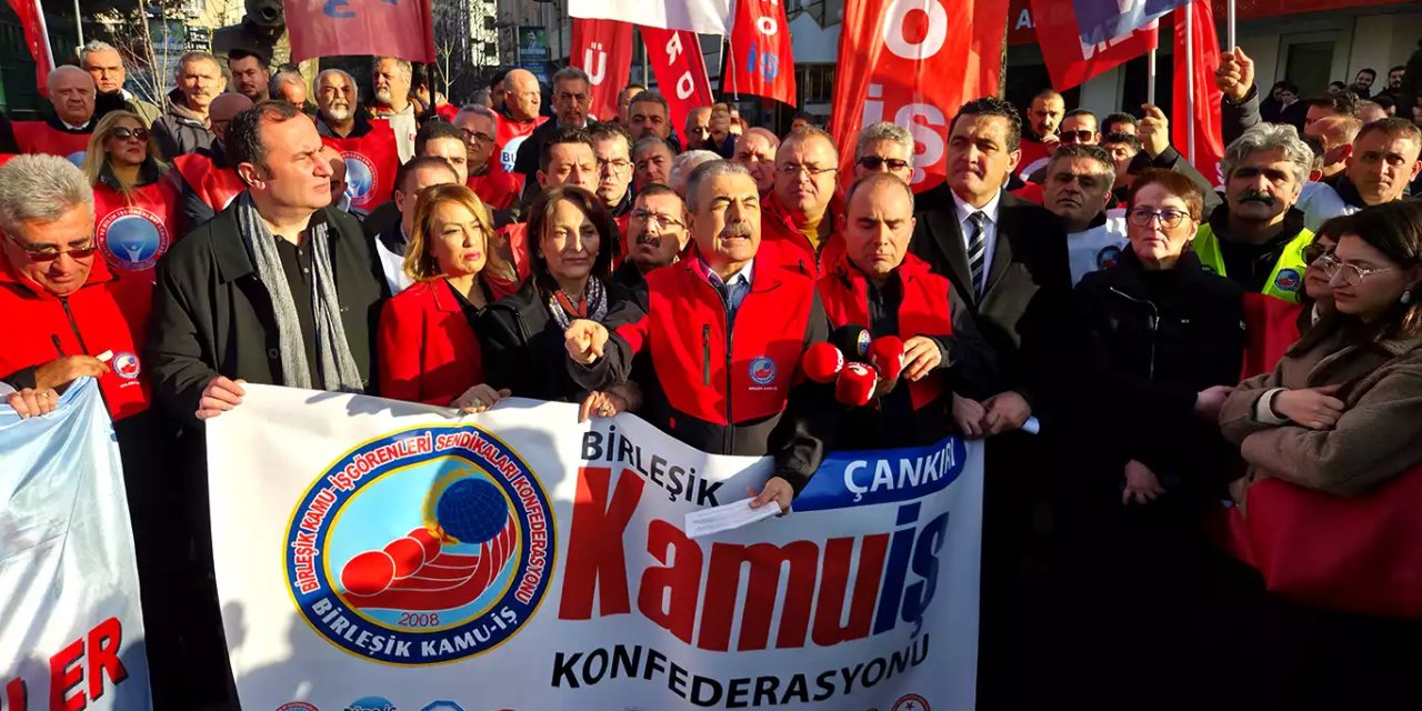 Kamu Emekçileri Meydanlarda: “Yoksulluğa Karşı Ayağa Kalktık”