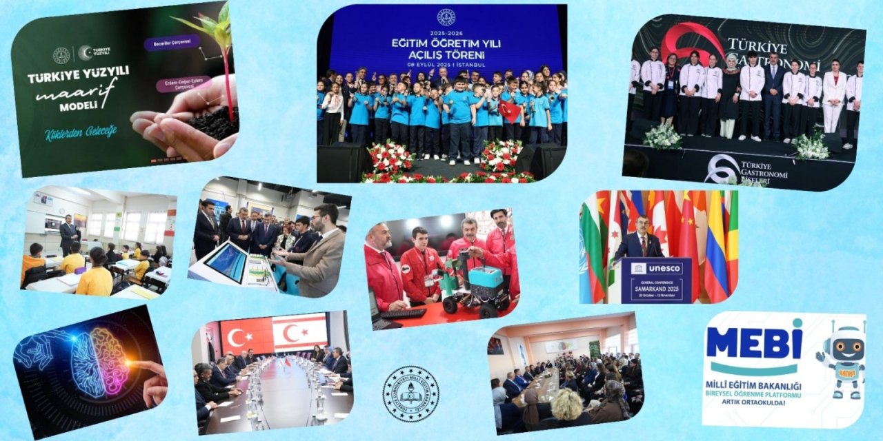 2025’te eğitimde peş peşe adımlar: MEB birçok yeni proje ve uygulamayı hayata geçirdi