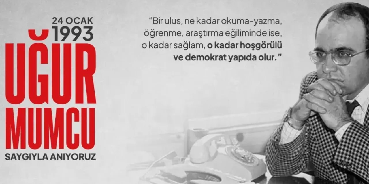 Eğitim-İş’ten Uğur Mumcu Anması: “Hedef Alınan Aydınlanmaydı”