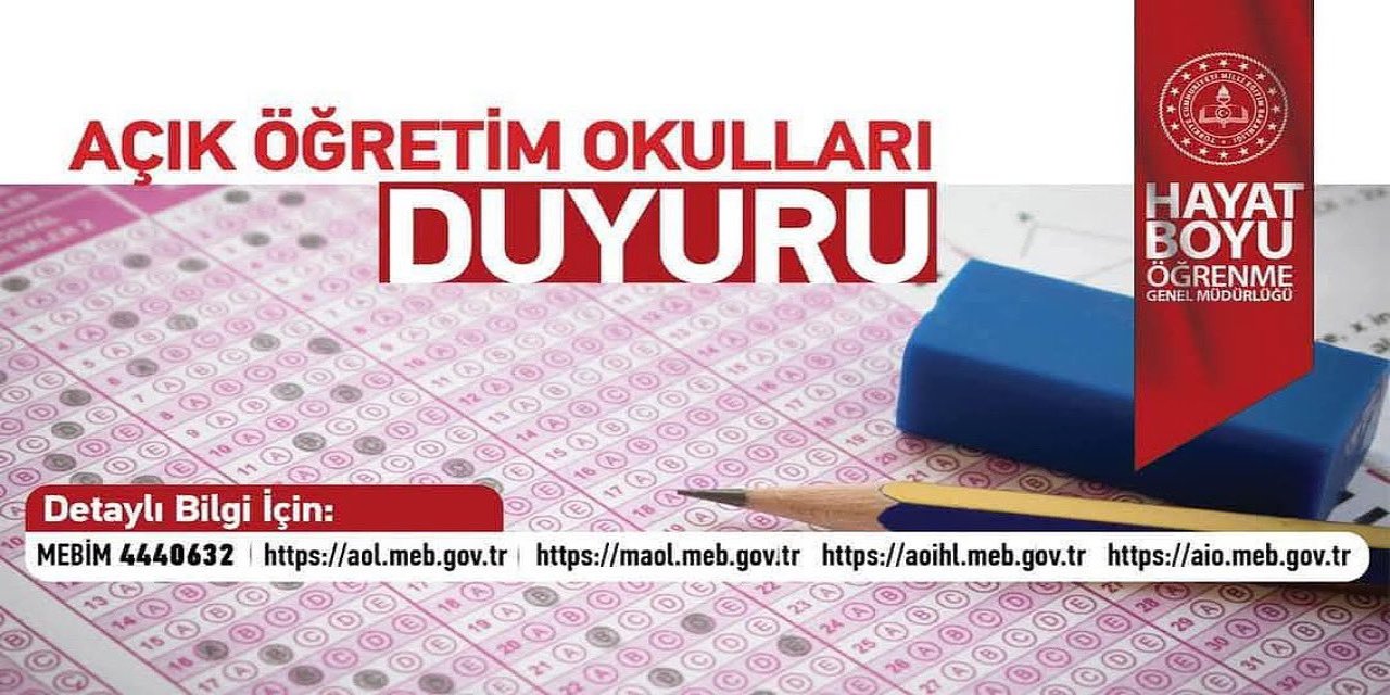 MEB açıkladı: Açık öğretim kayıtları 5 Şubat’a kadar uzatıldı