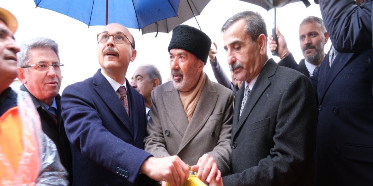 Türk Eğitim-Sen Prof. Dr. Necmettin Hacıeminoğlu Misafirhanesinin temeli atıldı