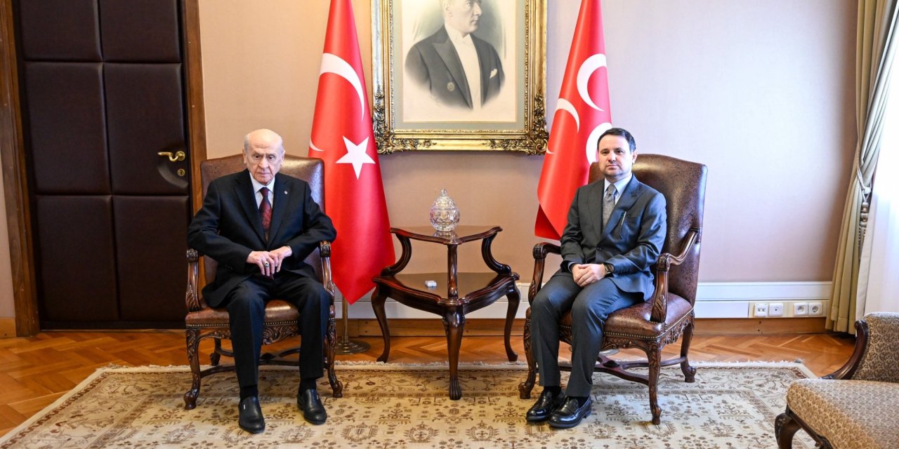 Bakan Gürlek’ten, MHP Genel Başkanı Bahçeli’ye Ziyaret