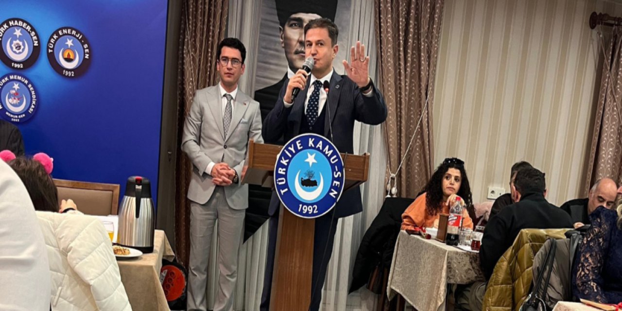 Selahattin Dolgun: İç cephemizin güçlü olması için Türk Eğitim-Sen sorumluluk alıyor