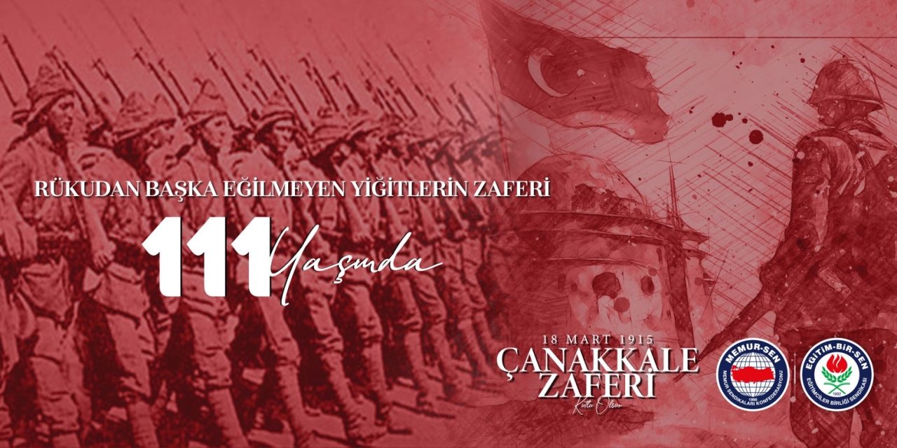 Çanakkale ruhu 111. yılında: “Rükûdan başka eğilmeyen yiğitler unutulmadı”