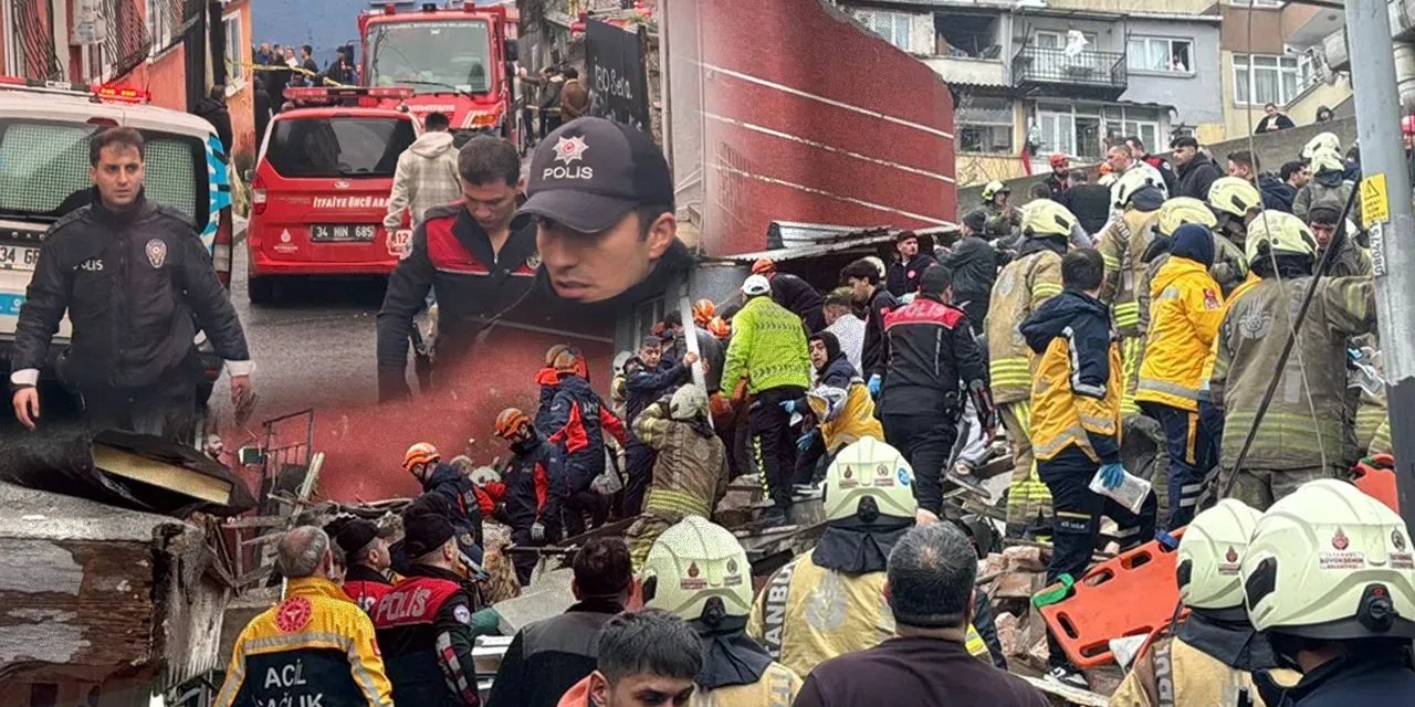 Fatih’te patlama sonrası 2 bina çöktü! 1 kişi hayatını kaybetti