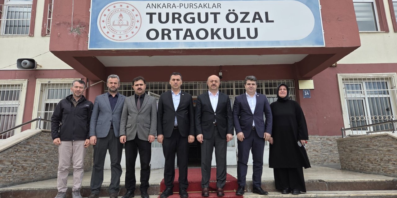 Okulda şiddete karşı kararlı duruş: Eğitim-Bir-Sen’den geçmiş olsun ziyareti