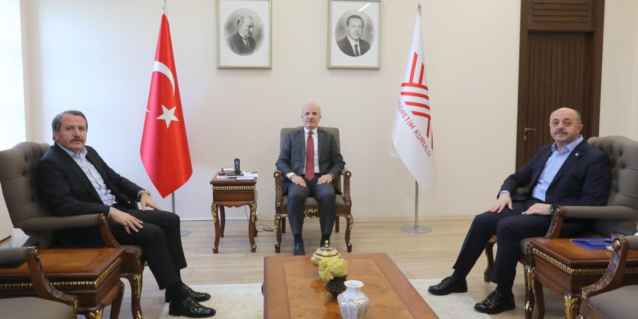 Ali Yalçın’dan YÖK’e ziyaret: Akademik zam ve personel hakları gündemde