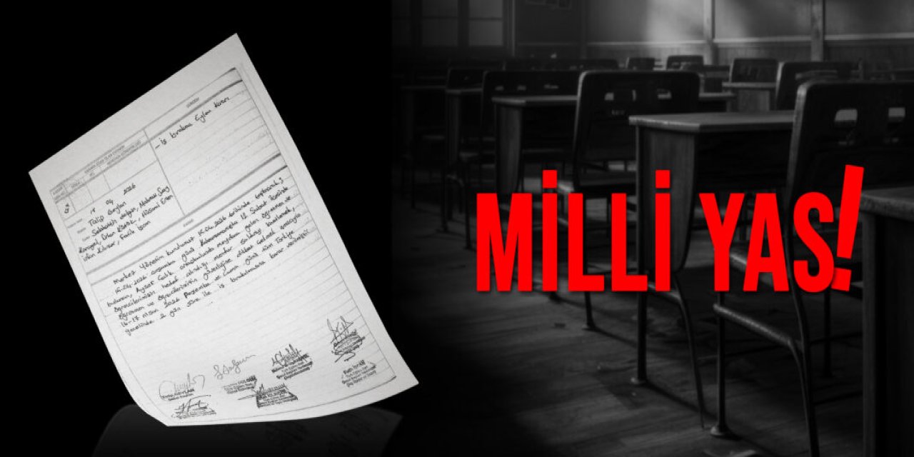 Türk Eğitim-Sen’den sert çağrı: “Milli yas ilan edilmeli”