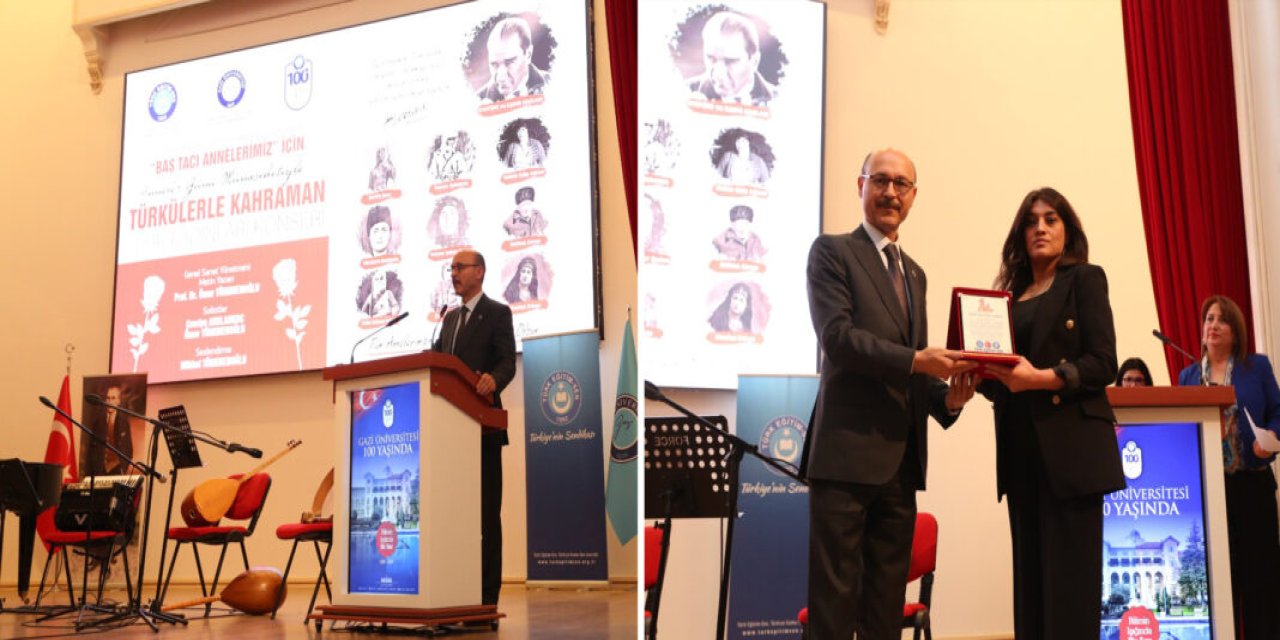Talip Geylan “Baş Tacı Annelerimiz İçin Türkülerle Kahraman Türk Kadınları” Programına Katıldı