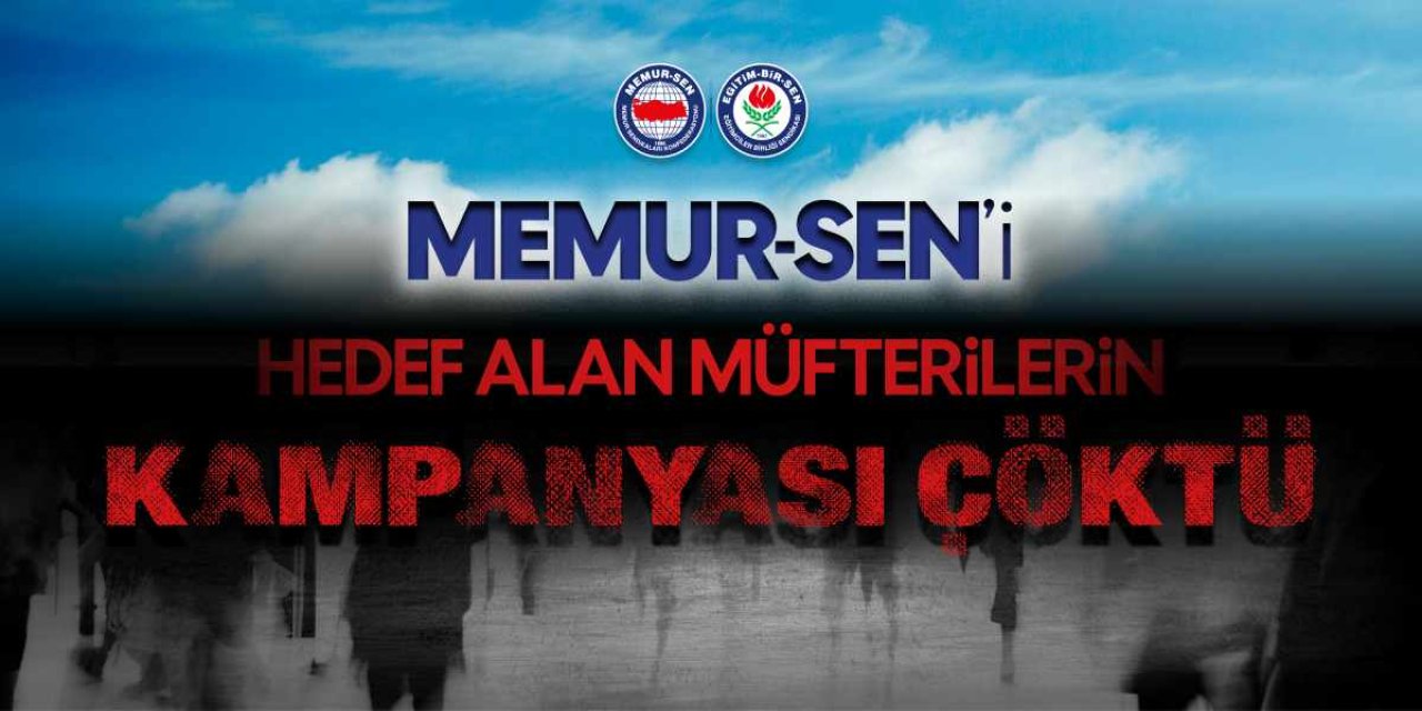 Memur-Sen'i Hedef Alan Müfterilerin Kampanyası Çöktü! Ali Yalçın'dan “İtibar Suikastı” Tepkisi
