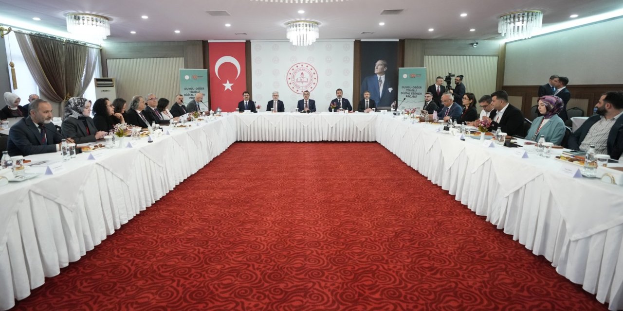 Bakan Tekin “Duygu Değer Temelli Esenlik Projesi” Çalıştayı’na Katıldı