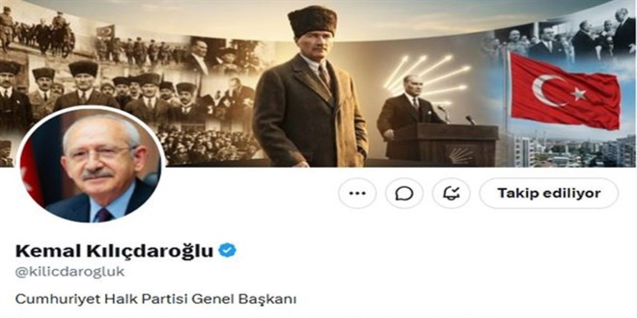 Kemal Kılıçdaroğlu Sosyal Medya Unvanını Güncelledi: “CHP Genel Başkanı”