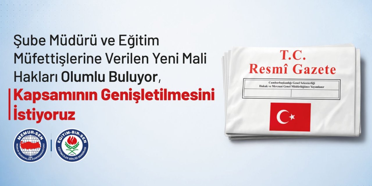 MEB'deki Mali Düzenlemeye EBS'den Çağrı: İyileştirme Adımı Güzel, Kapsam Yetersiz!