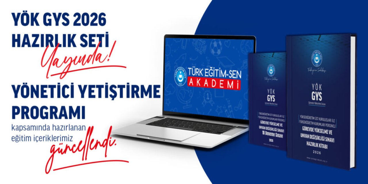 YÖK GYS 2026 ve MEB yönetici e-Sınavı için kapsamlı hazırlık seti yayımlandı