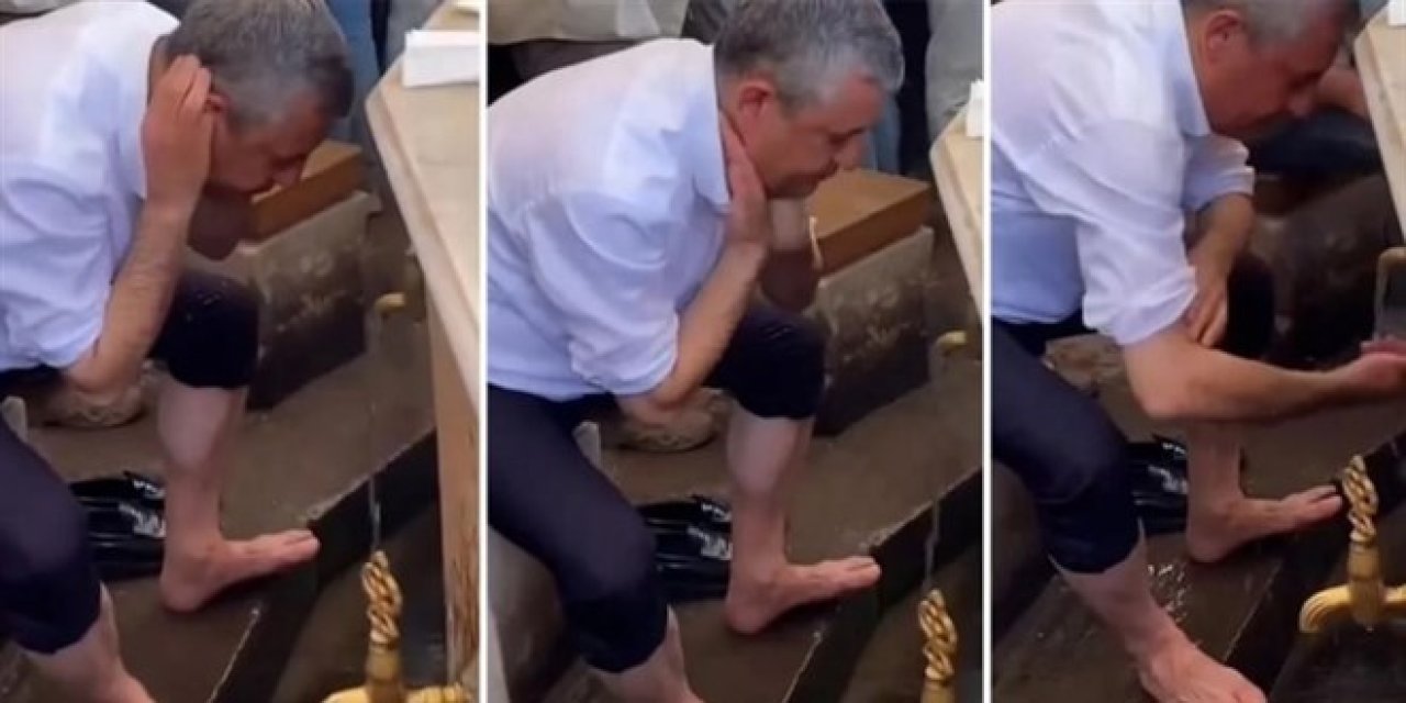 Yeni Parti'den Özgür Özel'in abdest görüntüleri için açıklama
