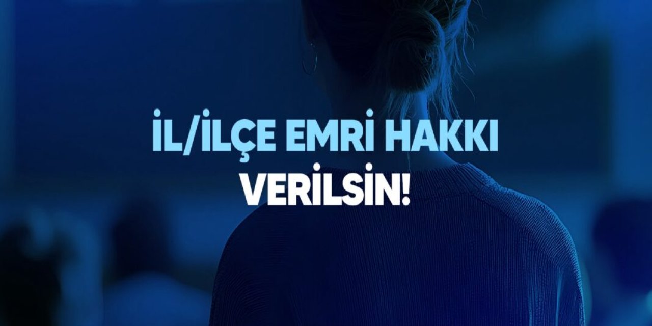 İl / İlçe emri için resmî başvuru! Türk Eğitim-Sen Bakanlığa yazı gönderdi