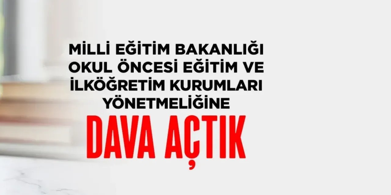 Seçmeli ders düzenlemesi yargıya taşındı! Danıştay'da dava açıldı