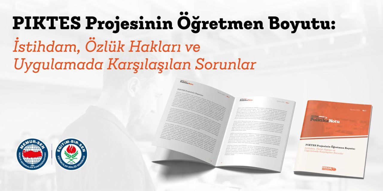 PİKTES öğretmenlerine kadro talebi: 10 yıldır proje statüsünde çalışıyorlar