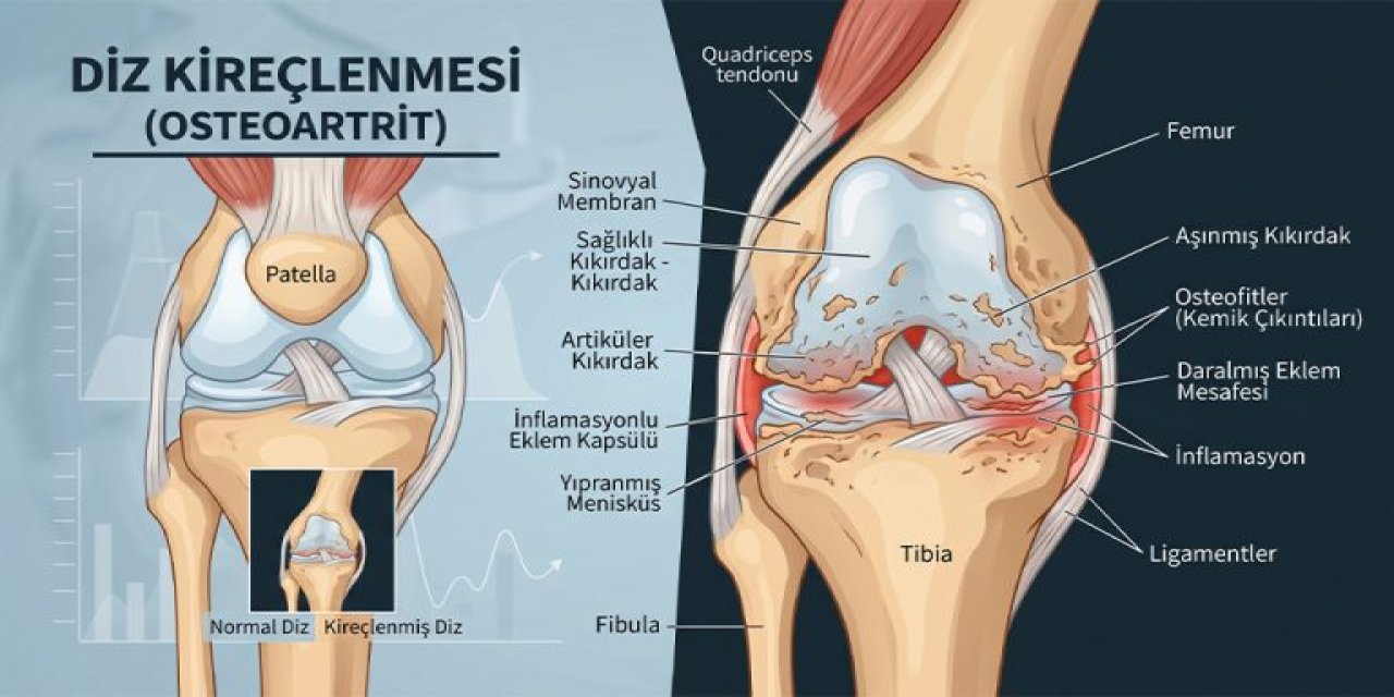 Diz Kireçlenmesinde Protez Cerrahisi: Total ve Kısmi Diz Protezi Seçenekleri