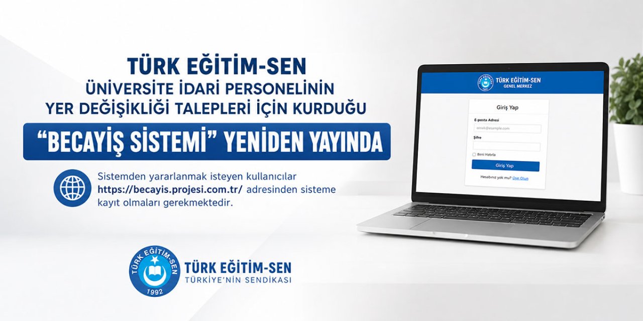 Becayiş Sistemi yeniden açıldı: Üniversite personeline eşleşme desteği