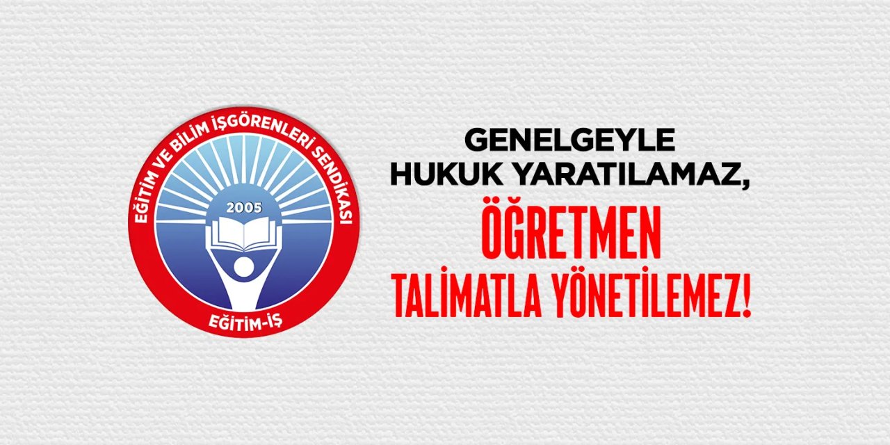 Öğretmene Önlük zorunluluğu yargıya taşınıyor: "Genelgeyle hukuk yaratılamaz"