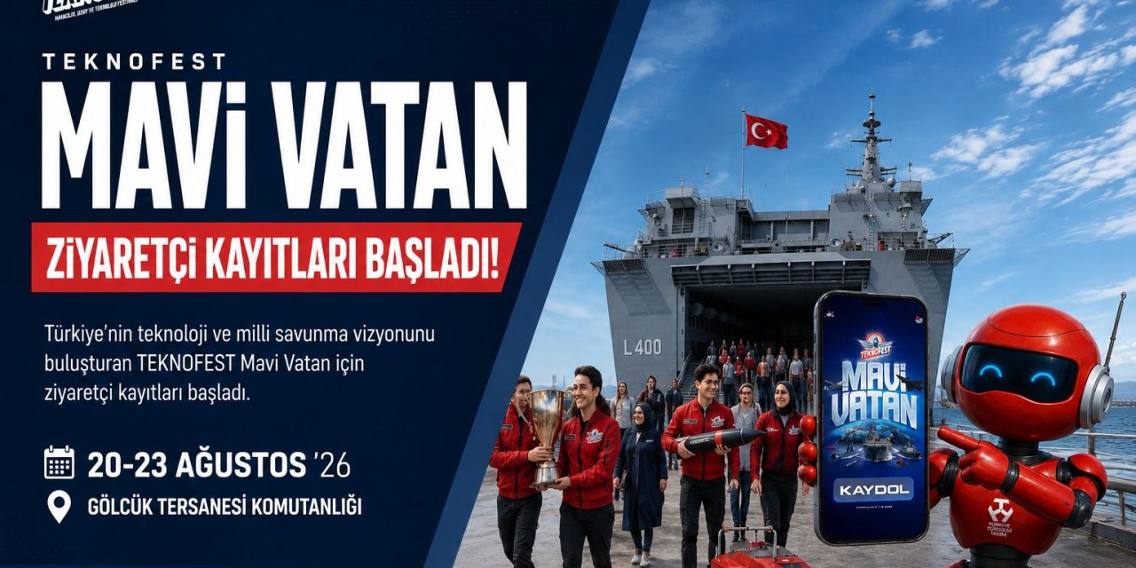 TCG Anadolu Gölcük'te: TEKNOFEST Mavi Vatan ücretsiz kapılarını açtı