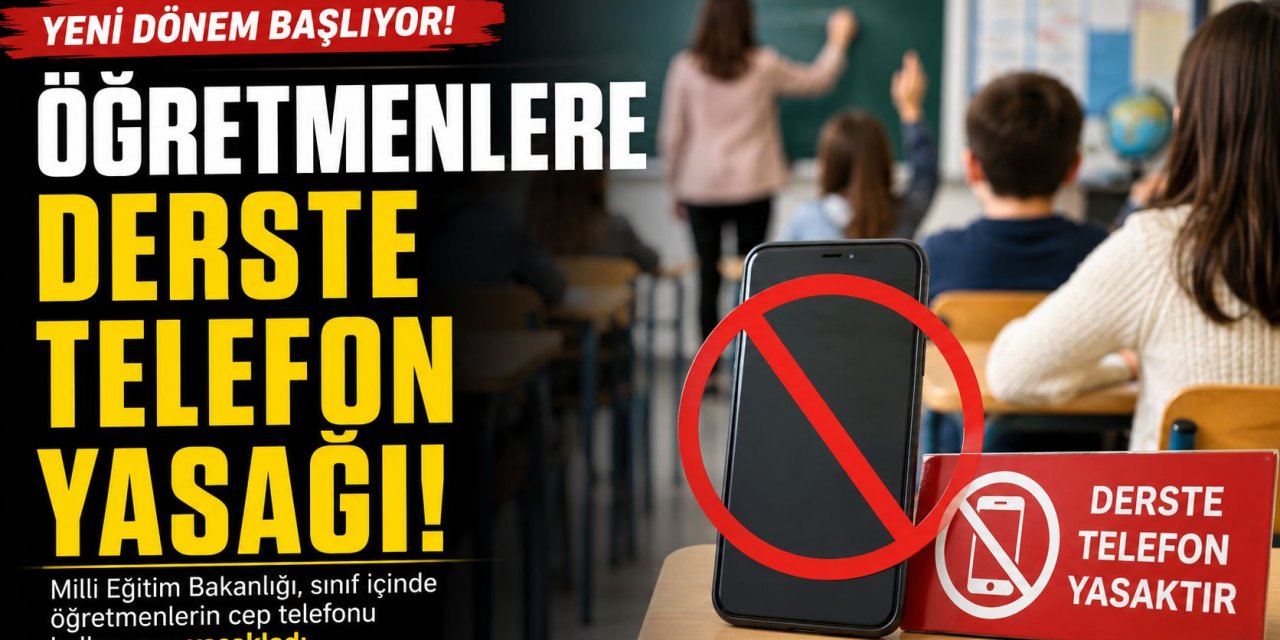 Sınıfta telefon kullanan öğretmene ne olacak? Genelgede yaptırım yok