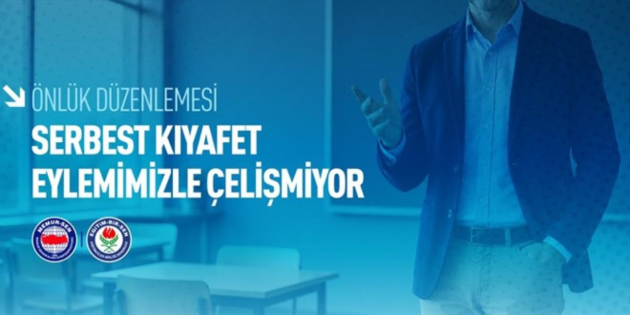 Eğitim-Bir-Sen'den MEB'in Önlük Düzenlemesine Destek: “Art Niyet Aranmasın”