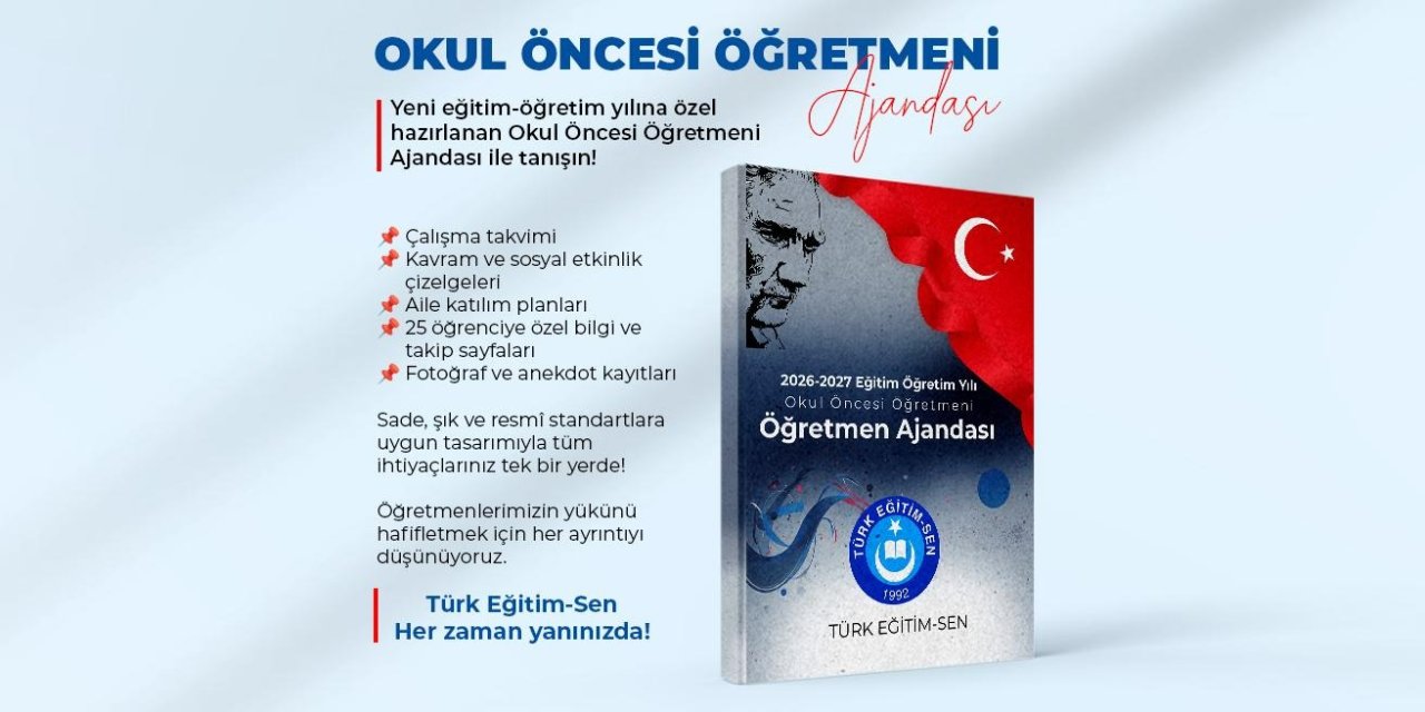 Türk Eğitim-Sen’den okul öncesi öğretmenlerine yeni eğitim yılı desteği