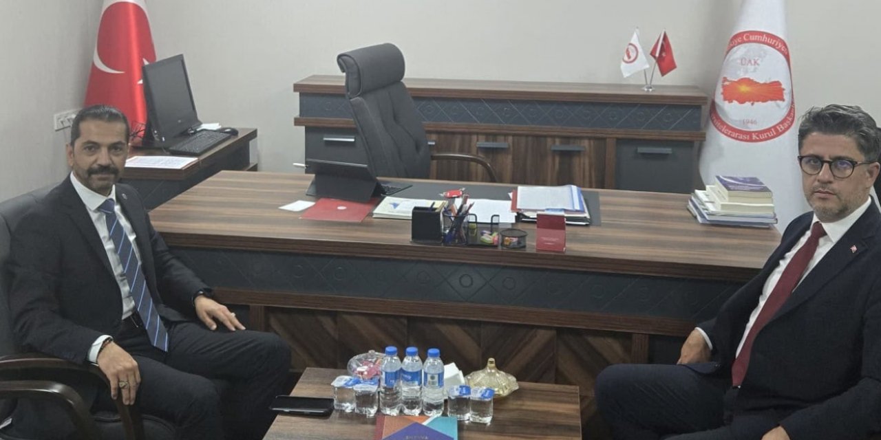 Prof. Dr. Fatih İşcan’dan ÜAK Başkanı Cüneyt Erenoğlu’na Hayırlı Olsun Ziyareti