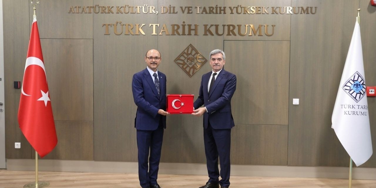 Genel Başkan Talip Geylan, Türk Tarih Kurumu Başkanı Prof. Dr. Haluk Selvi’yi Ziyaret Etti