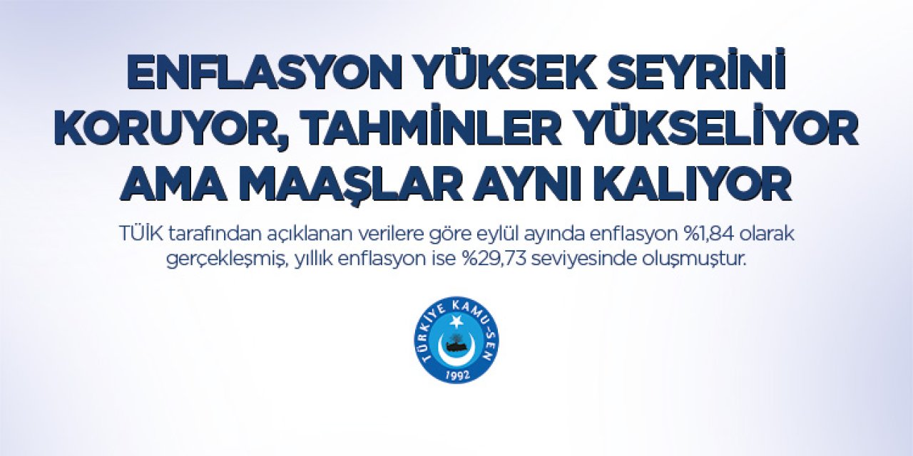 Türkiye Kamu-Sen Dört Talebini Açıkladı: Ek Zam, Refah Payı ve Enflasyon Farkı