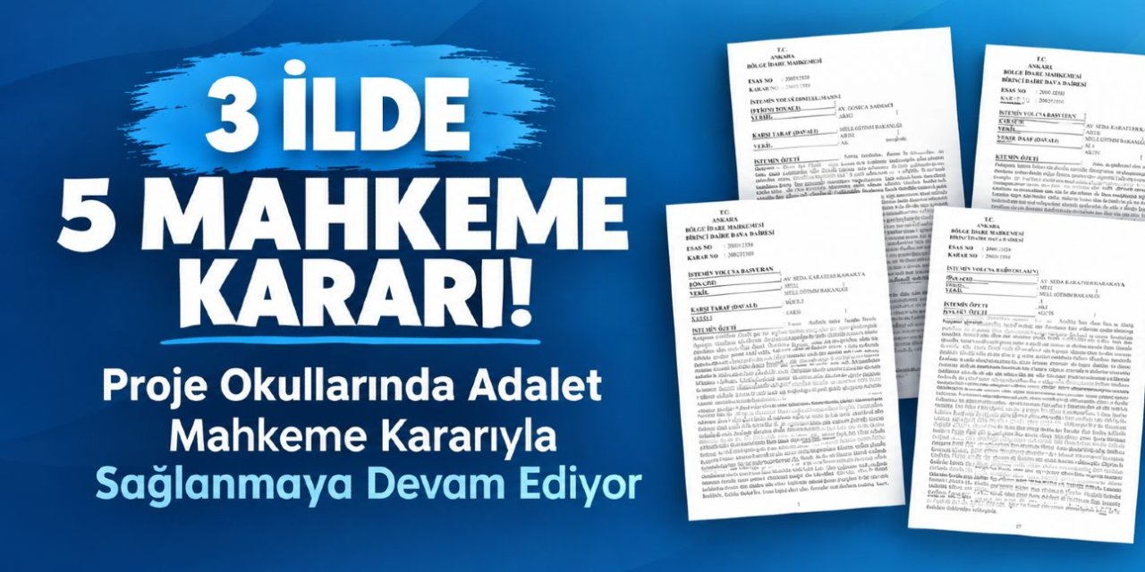 Proje Okullarında Dengeler Değişiyor: Mahkemelerden Peş Peşe Kararlar