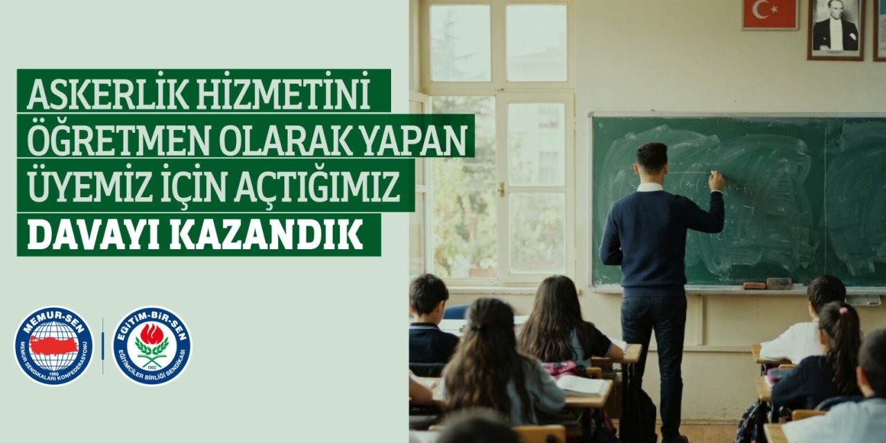Uzman ve Başöğretmenlikte Askerlik Süresi Kararı: Mahkemeden Öğretmen Lehine Hüküm