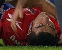 Ümit Özat antrenmanda fenalaştı