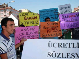 KPSS yerine daha adil çözüm istediler