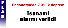 Endonezya 7.3'lük depremle sarsıldı