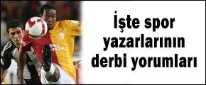 Spor yazarlarından derbi yorumu