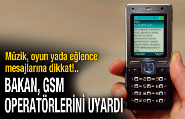 Müzik, oyun yada eğlence mesajlarına dikkat!..