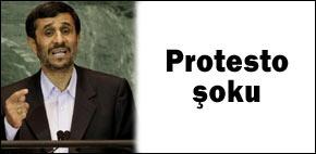 Ahmedinecad'ı protesto ettiler