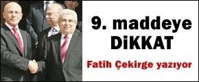 9. maddeye DİKKAT