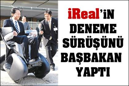 Toyota iReali geliştirdi Japonya Başbakanı test etti