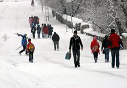 Eğitime Kar Molası Verildi