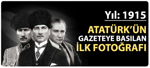 Ata'nın Çanakkale'deki ilk fotoğrafı