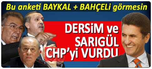 Son seçim anketinden muhalefete tehlike çanları