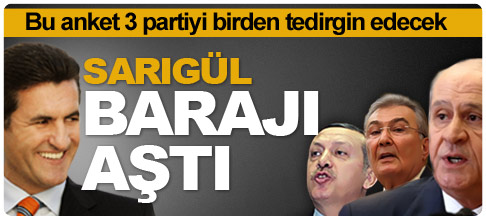 Dört parti barajı aşar