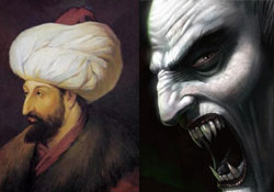 Kont Dracula'yı Fatih öldürdü